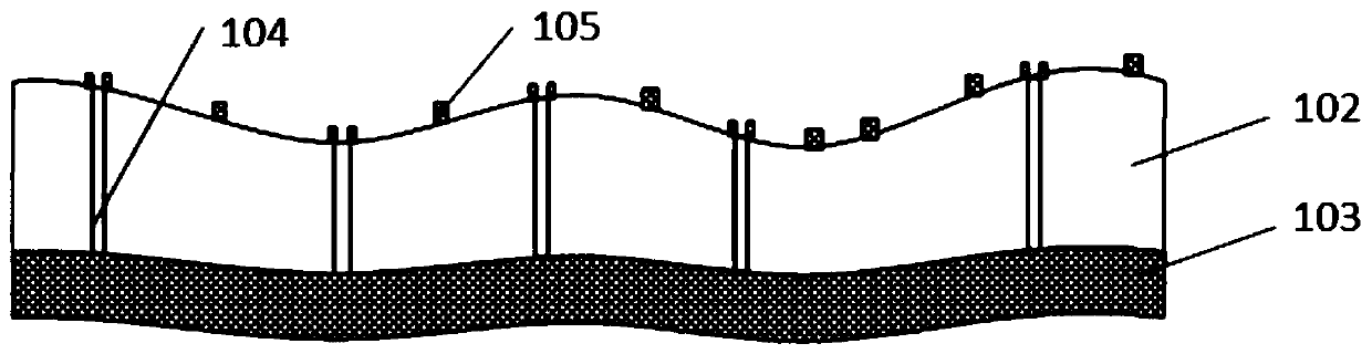 Vertical interconnection substrate based on laser nanoprocessing technology and manufacturing method thereof