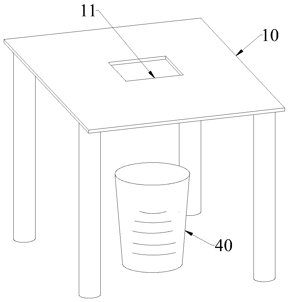 Water pressure resistance test device and test method for seam sealing glue