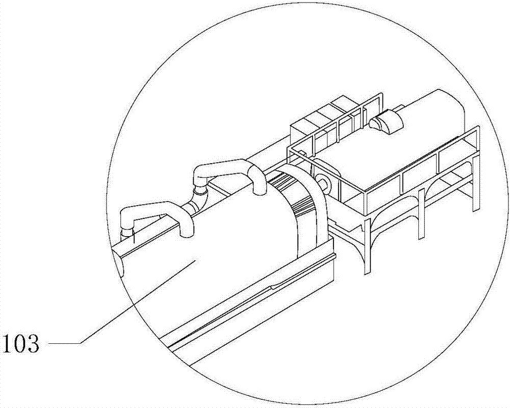 Low temperature continuous cracking system for rubber