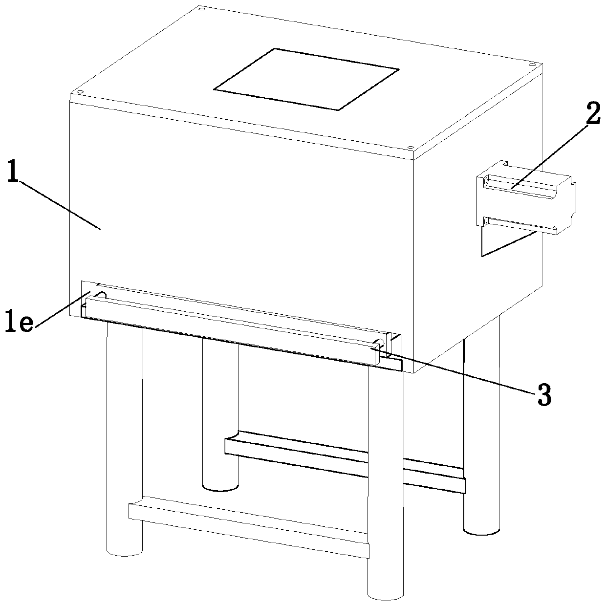 Linen fixed-length shearing device