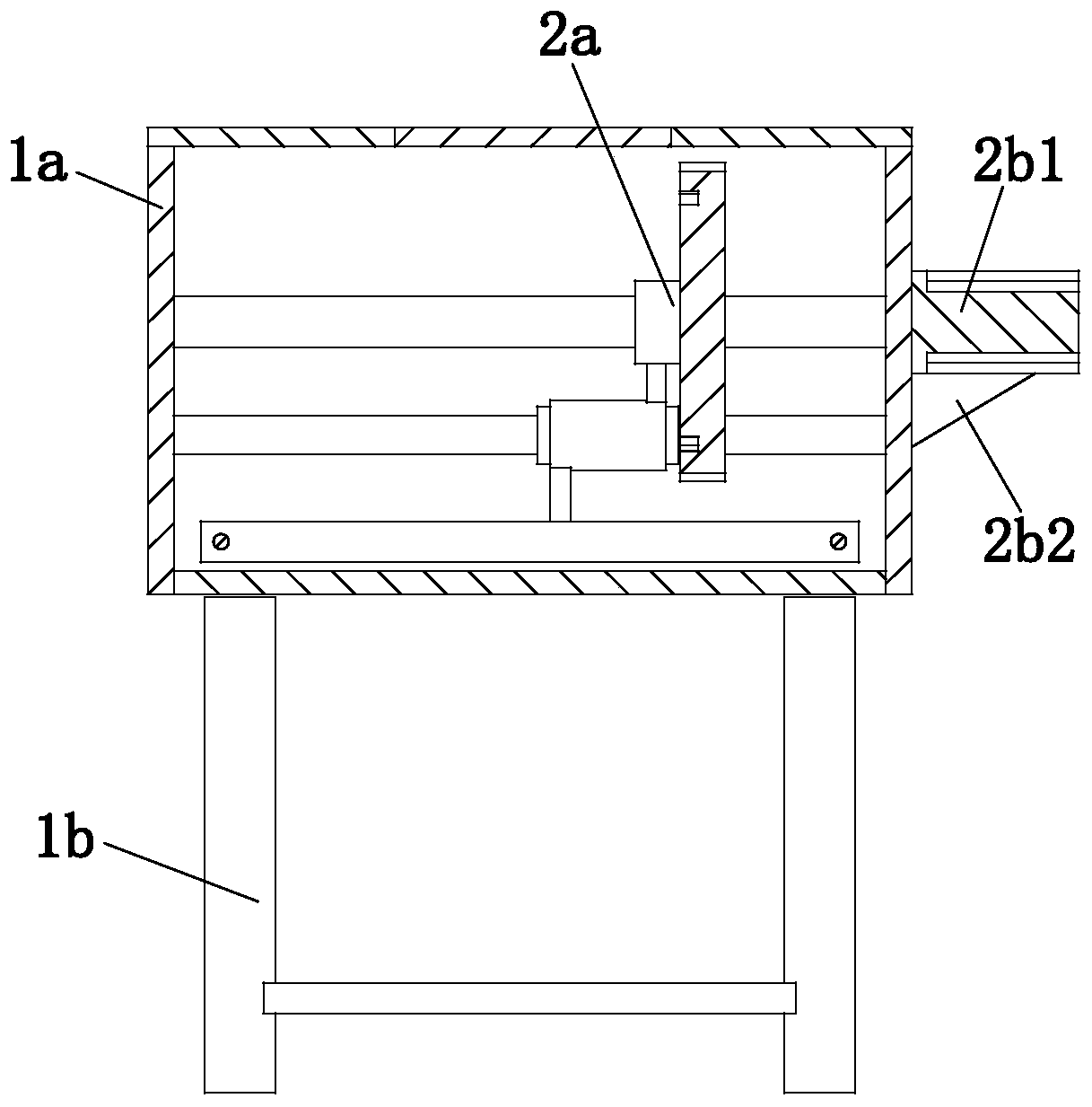 Linen fixed-length shearing device