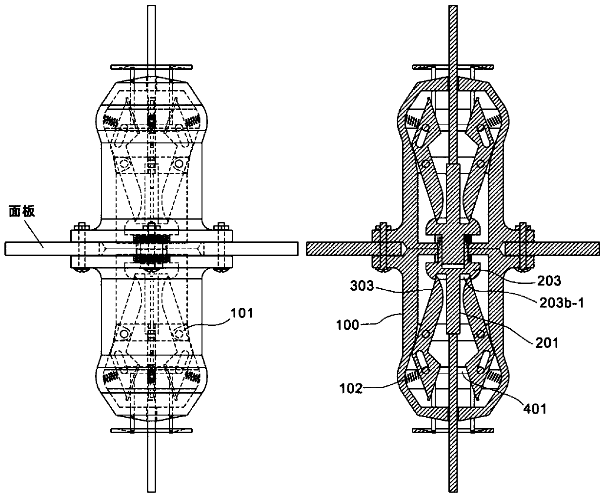 Convenient-to-disassemble bidirectional binding post