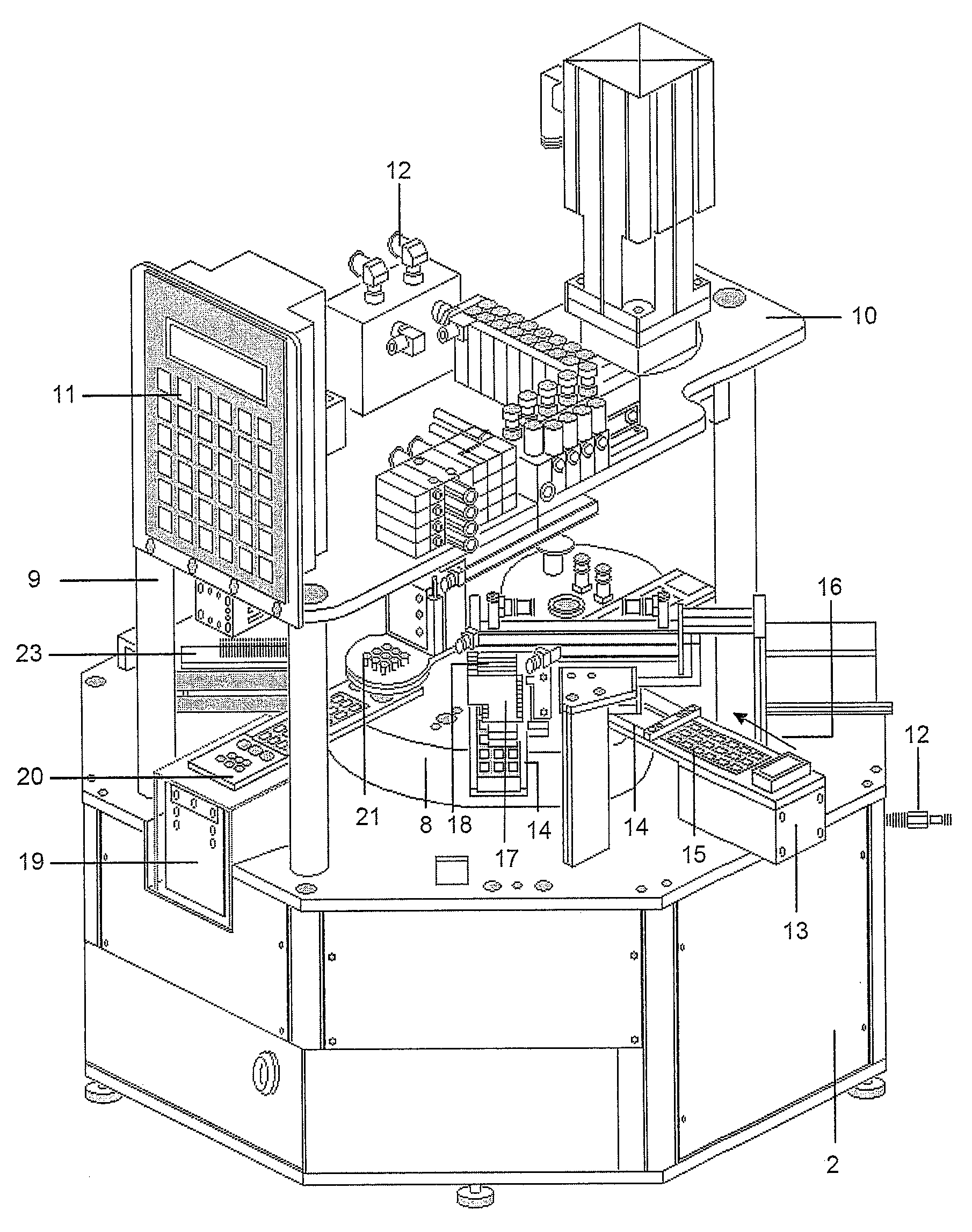 Device and method for the automated and reproducible production of cell or tissue samples that are to be analyzed and are arranged on object supports