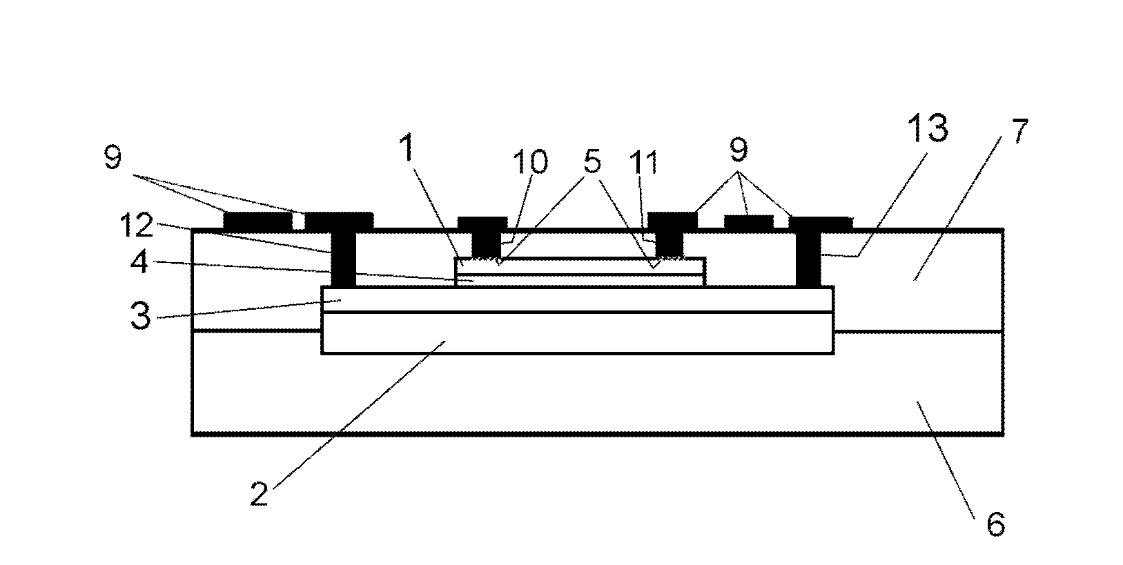 Electronic device and method of manufacturing an electronic device