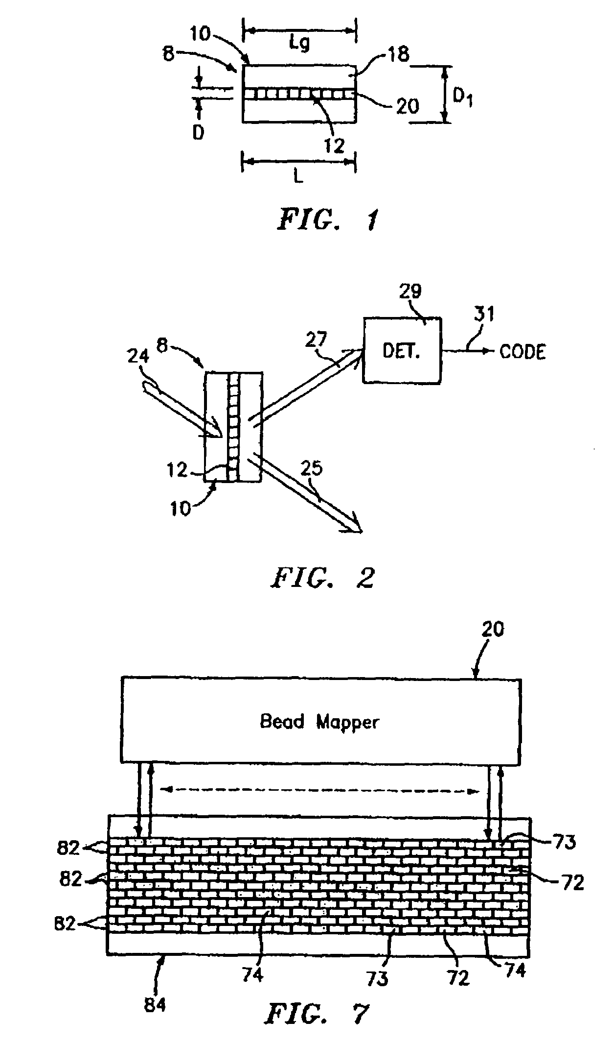 Hybrid random bead/chip based microarray