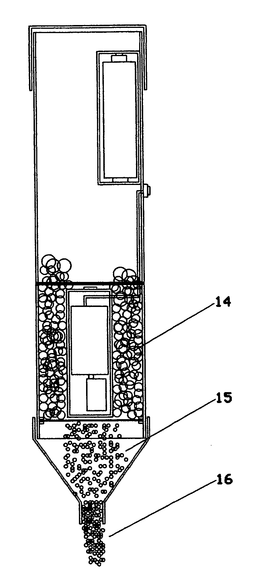 Fish feed dispenser