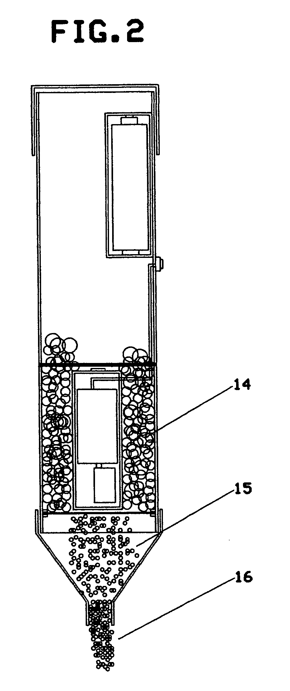 Fish feed dispenser