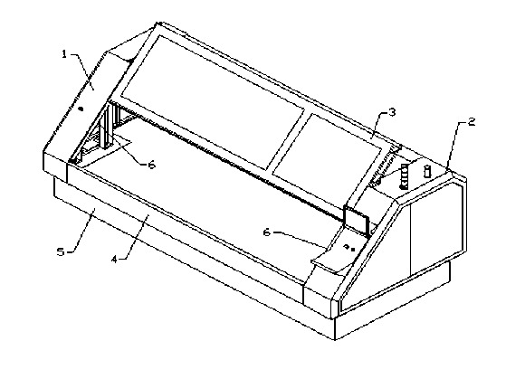 Automatic hoisting device for large-scale hood gate