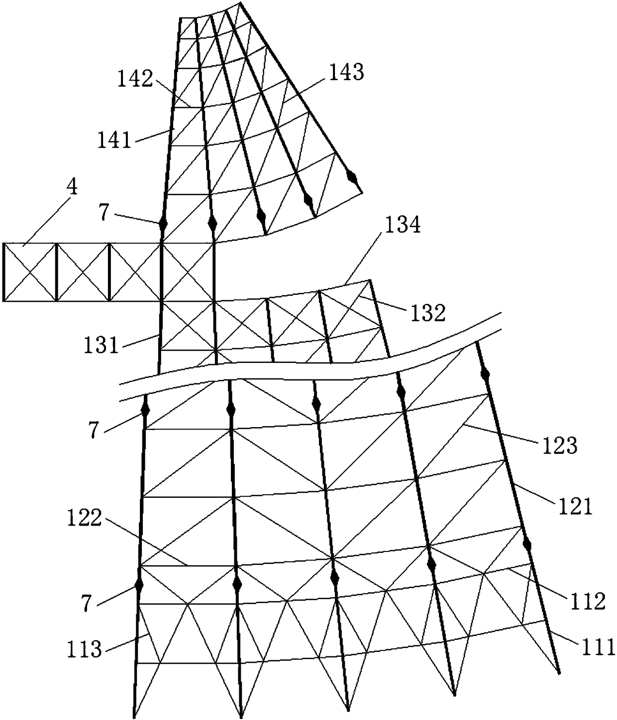 Suspension support structure