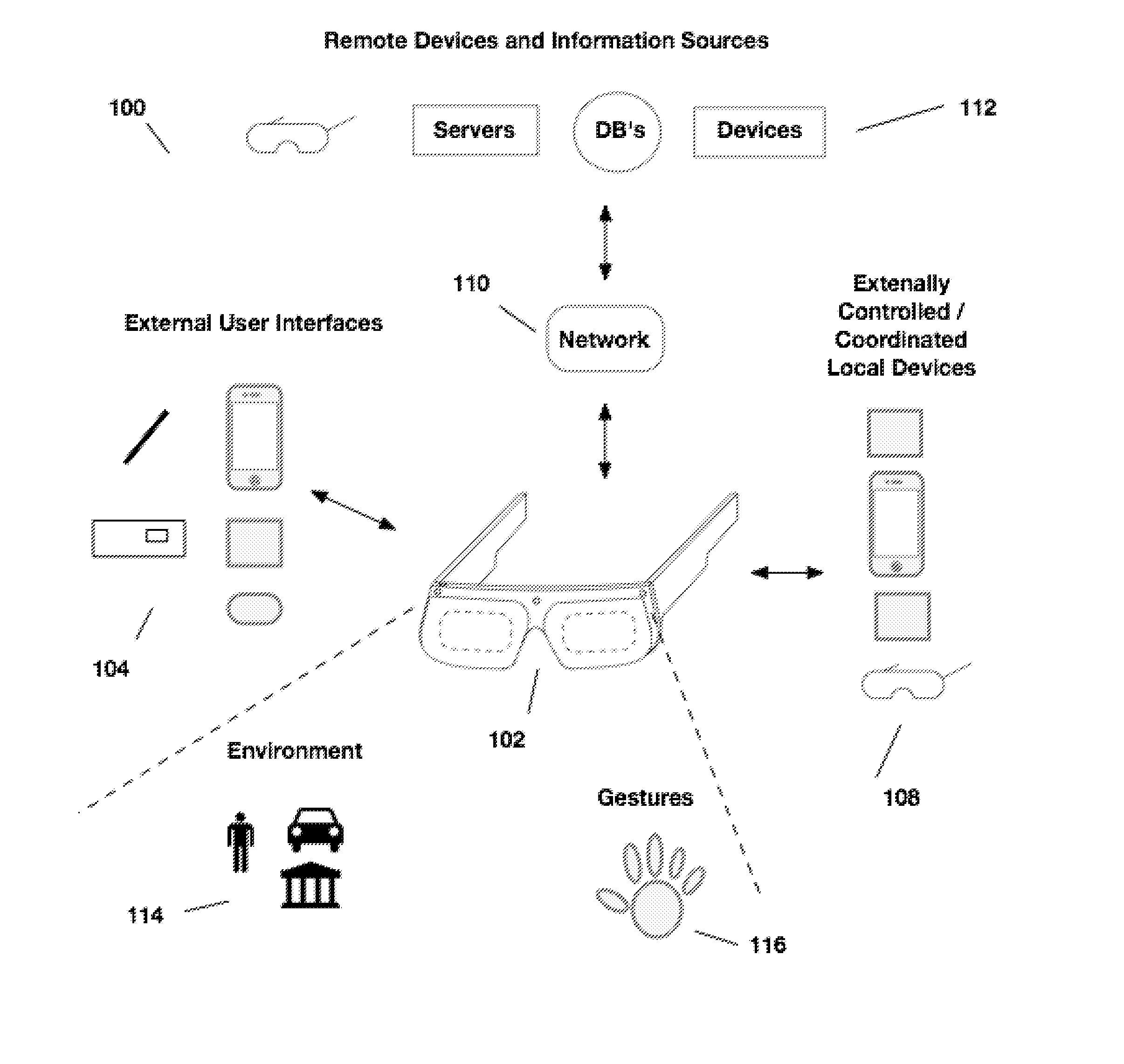 External user interface for head worn computing