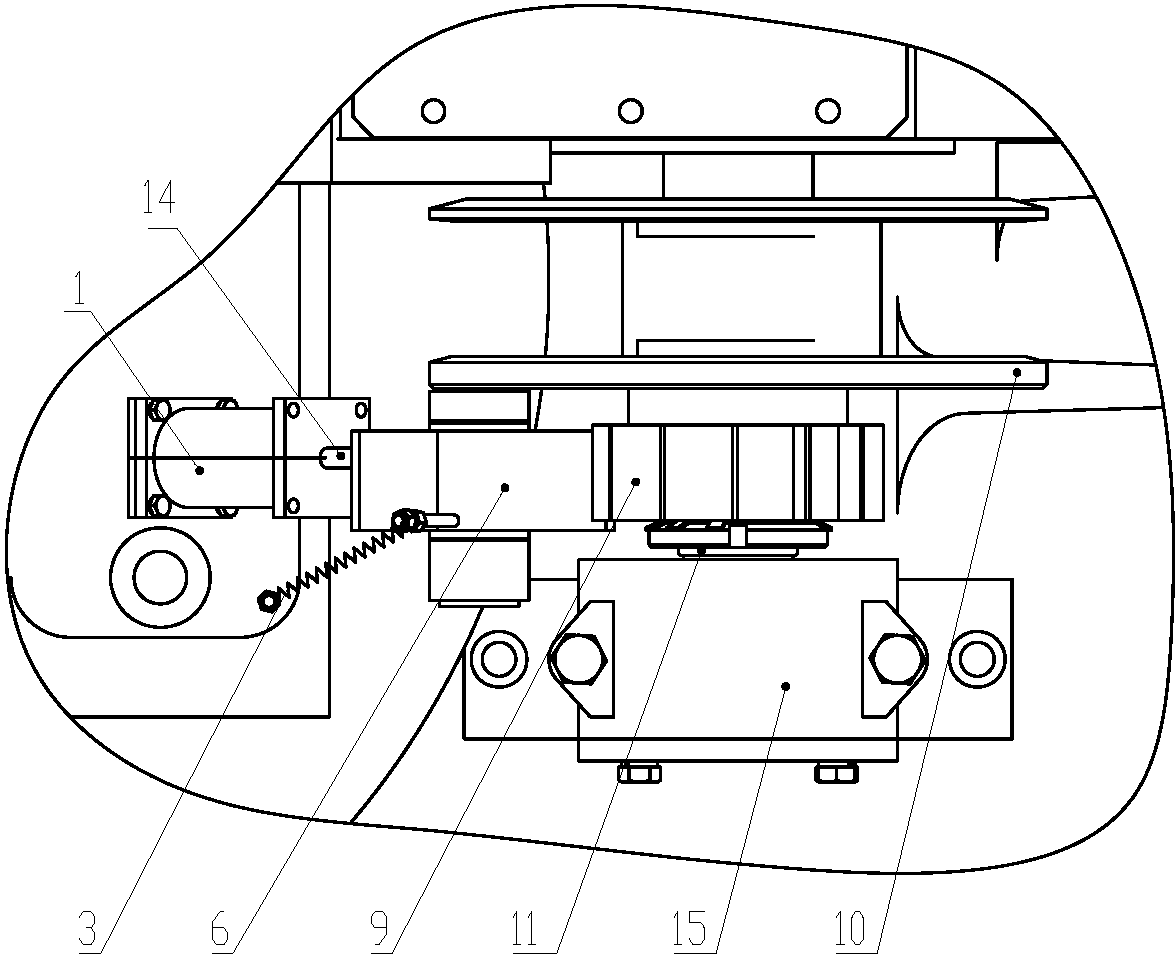 Positioning method and positioning apparatus for rock-loader bucket