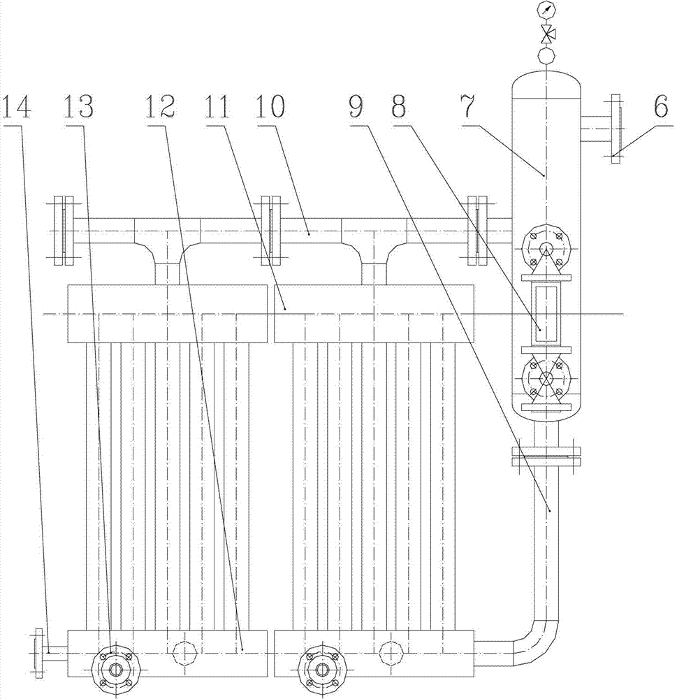 Module-type waste heat vapor generator