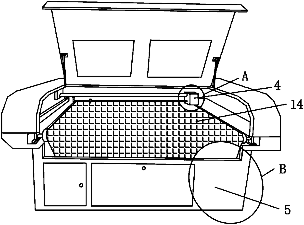 Cutting equipment for coating composite fabric