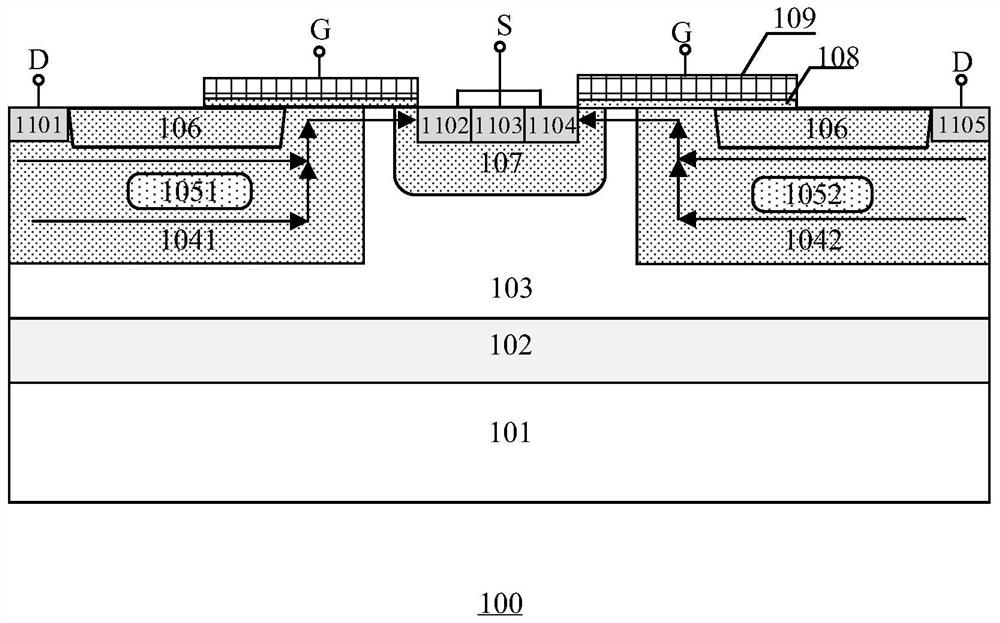 Lateral double-diffused transistor and manufacturing method thereof