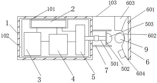 Timed cut-off system applied to drainage tube