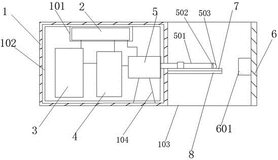 Timed cut-off system applied to drainage tube