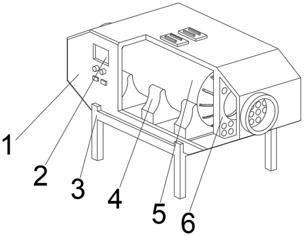 Separation equipment for gas purification