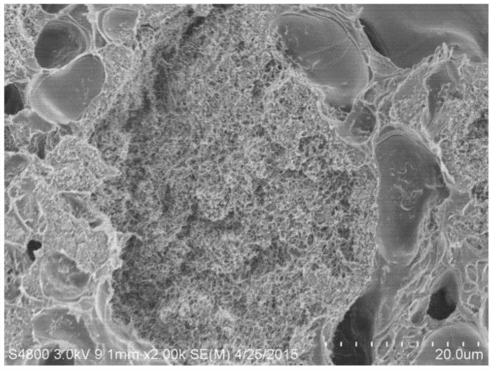 A kind of preparation method of carbon nanotube microsphere/glass fiber synergistically reinforced epoxy composite material