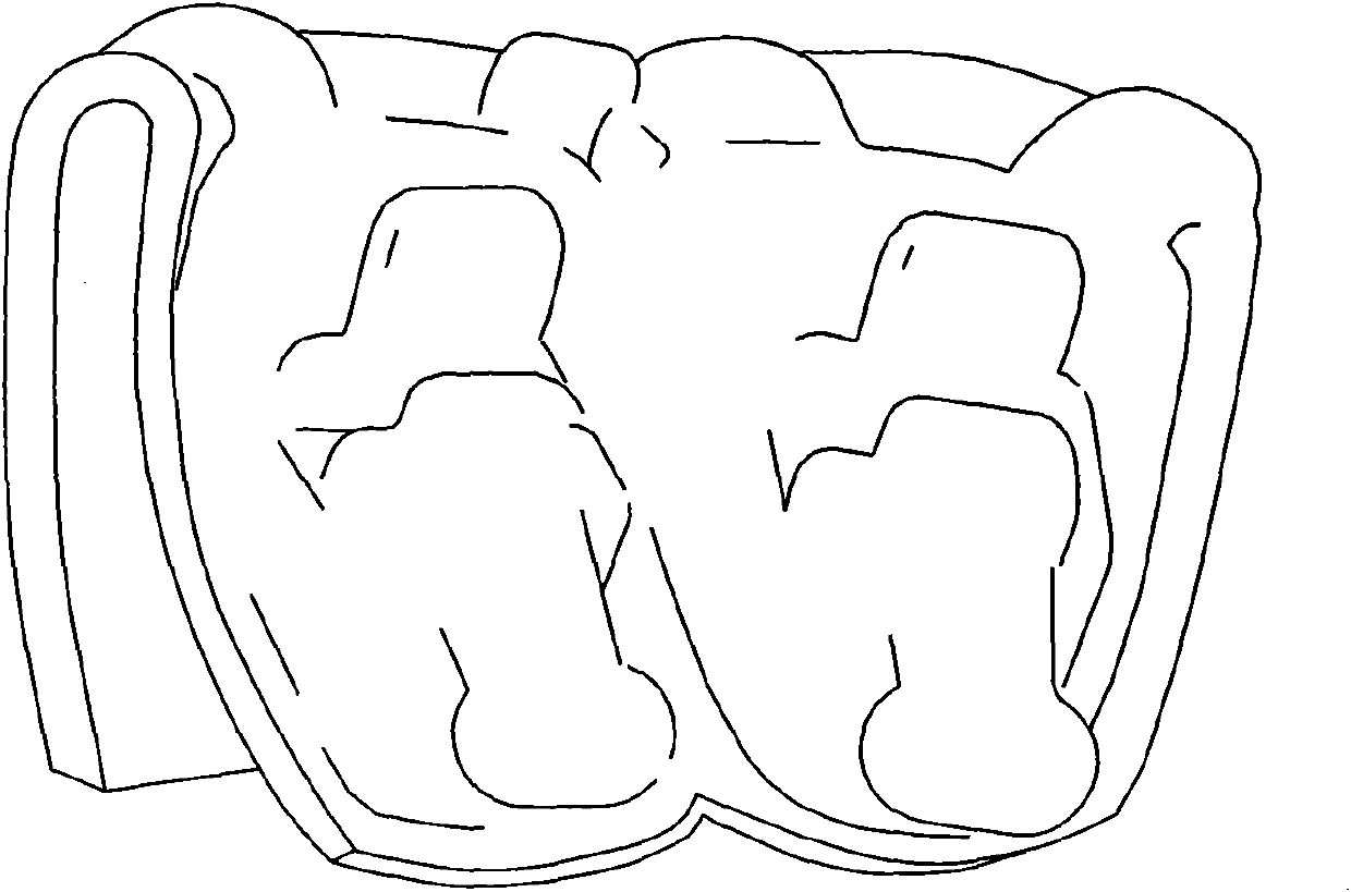 Manufacturing method of positioning tray and bracket with positioning hook used for manufacturing positioning tray