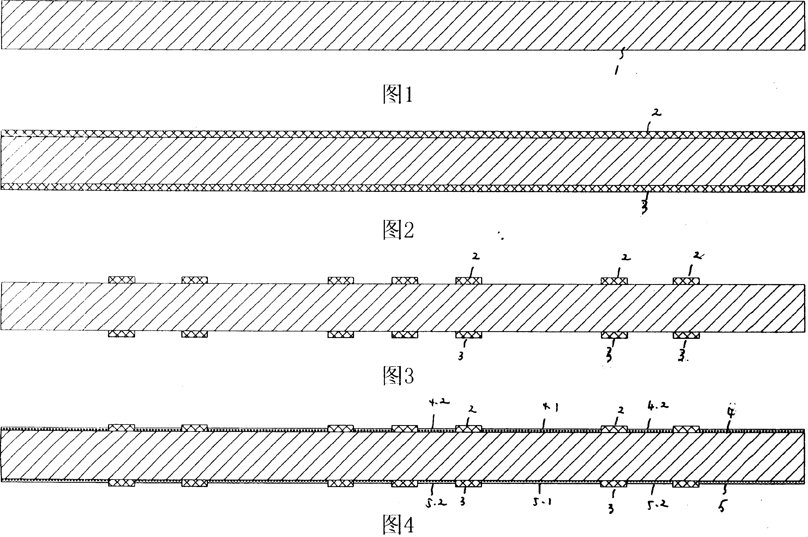 Flat bump package technics for integrated circuit or discrete component