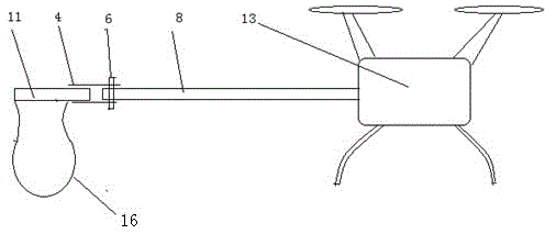 Unmanned aerial vehicle hornet nest picker