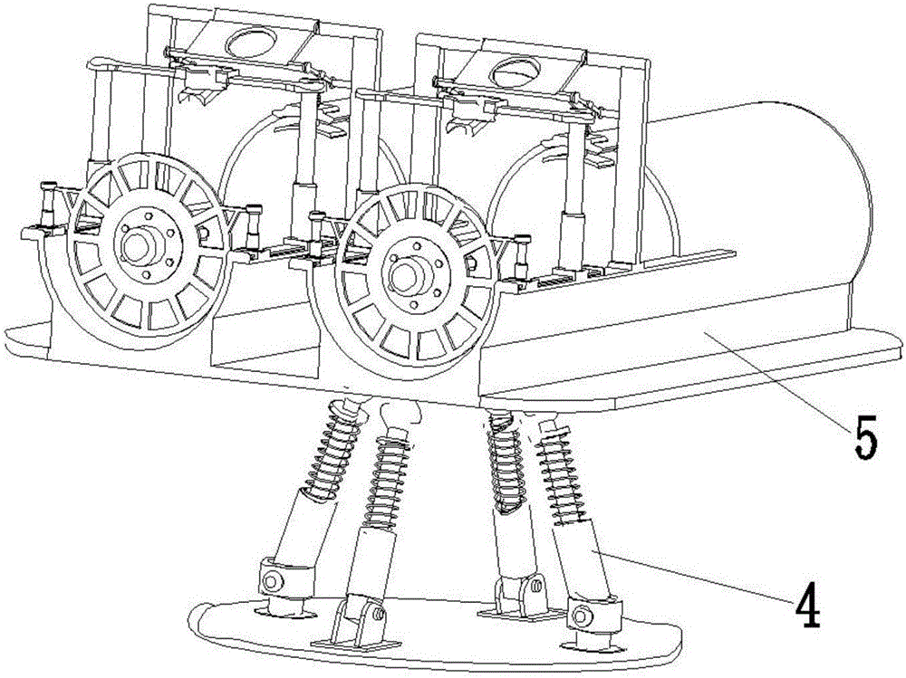 Mechanical hand dedicated to automatic device for on-site fire rescue