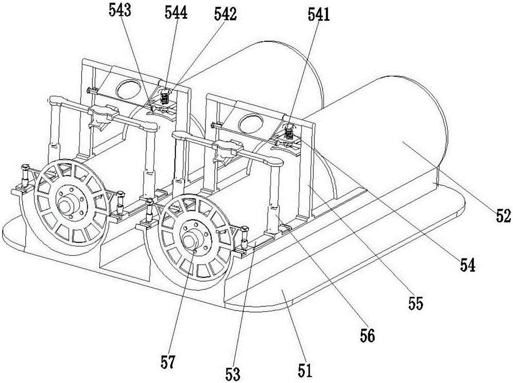 Mechanical hand dedicated to automatic device for on-site fire rescue