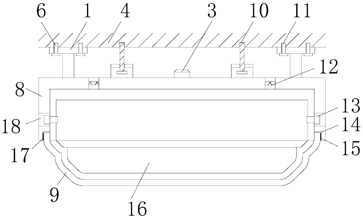 Self-adjusting induction lamp along with haze degree