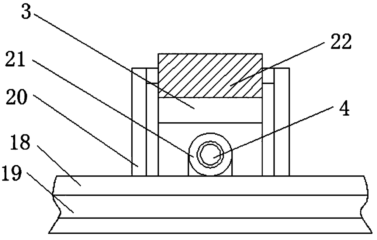 Convenient-to-adjust pruning device for greenhouse planting