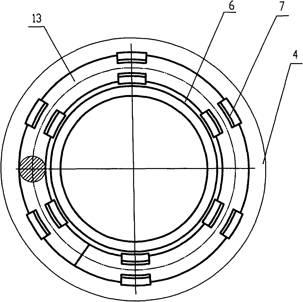 Vacuum heat insulation basin