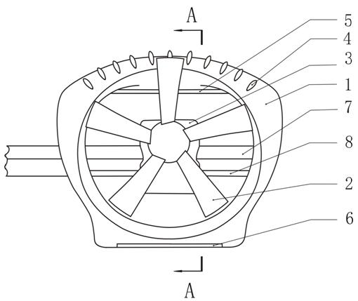 Duct aerofoil system and aerial craft applying duct aerofoil system