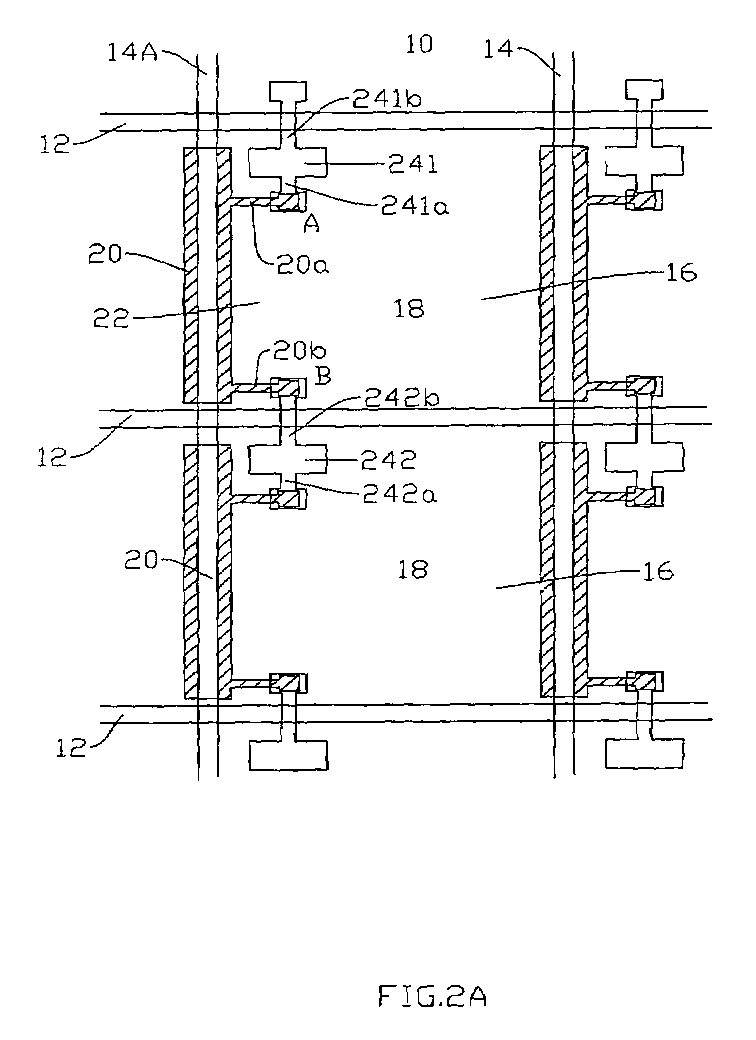 Laser repair structure of liquid crystal display device and method thereof