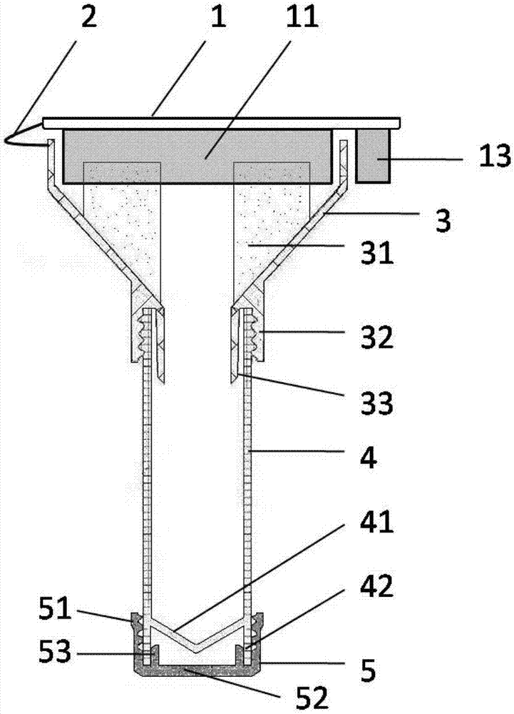 Efficient saliva collection device