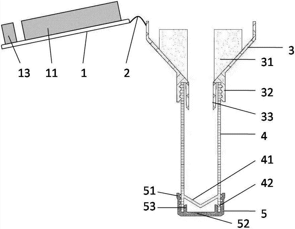 Efficient saliva collection device