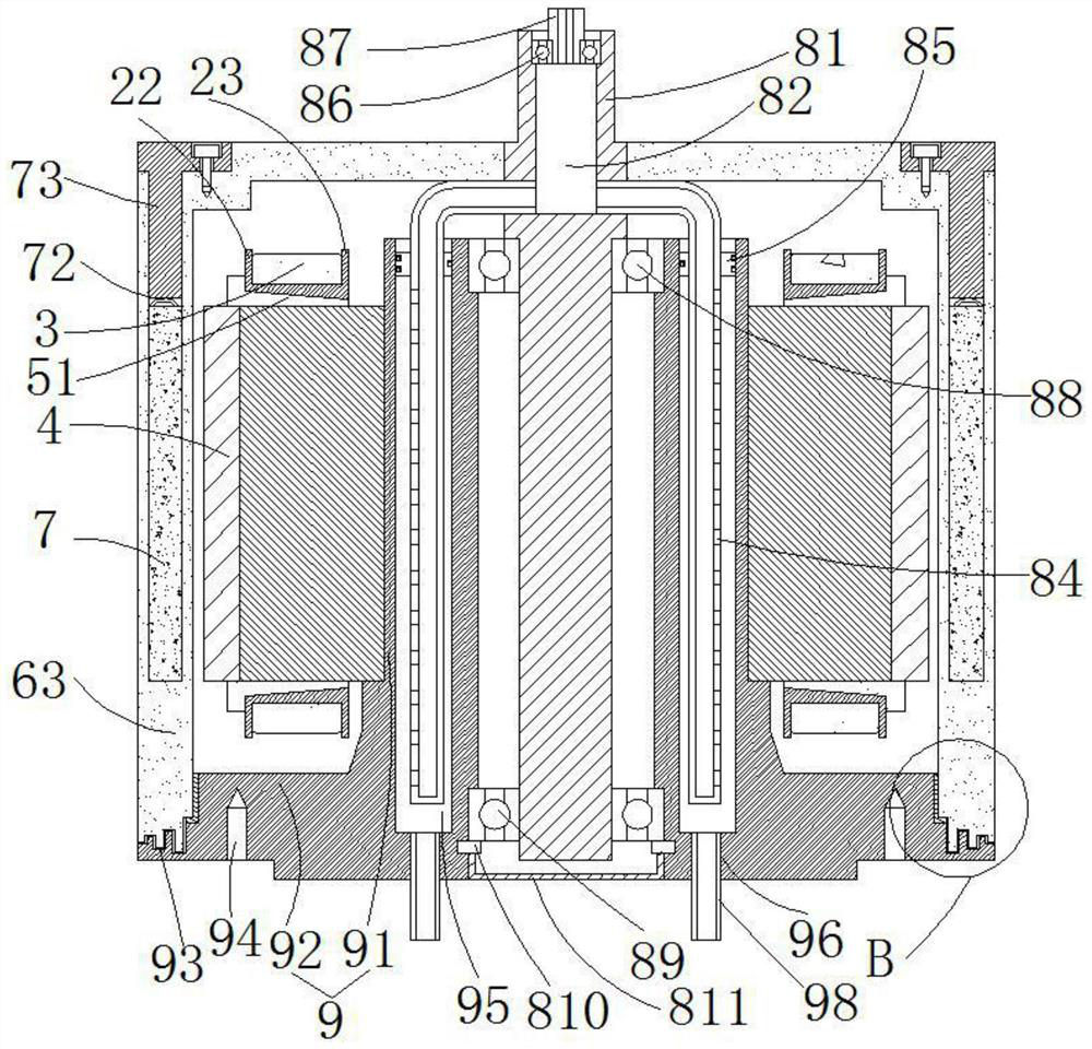 Motor for unmanned aerial vehicle and assembling method thereof