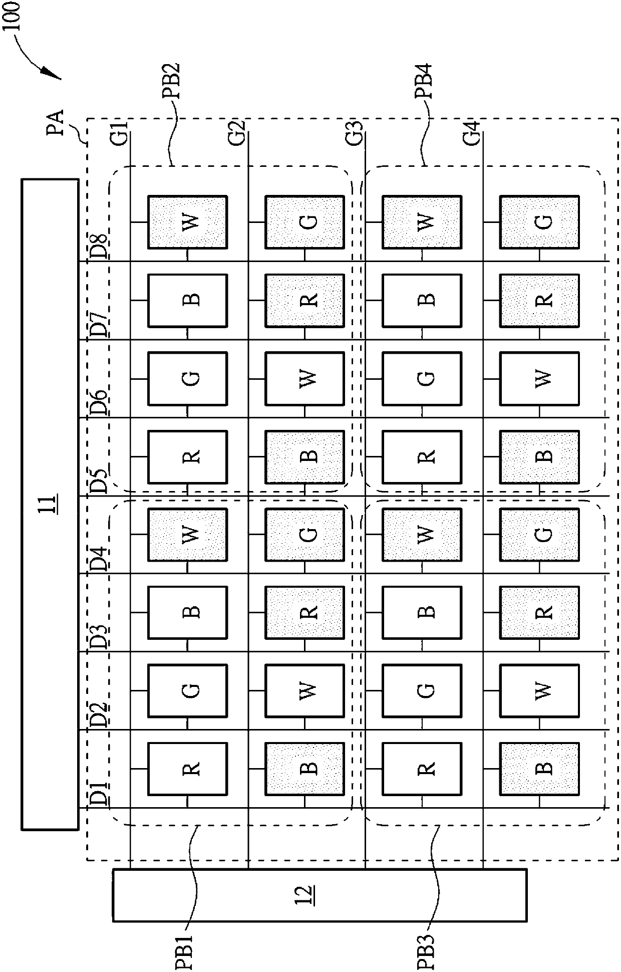 A display panel and a driving method of the display panel