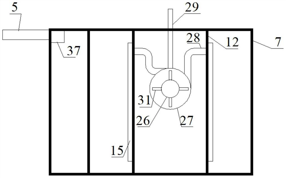 Intercepting type gutter inlet device