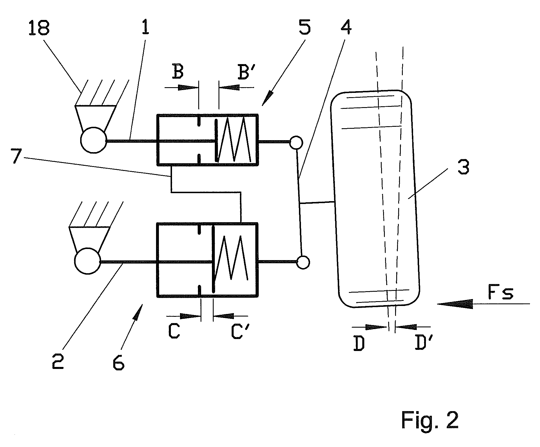 Wheel suspension