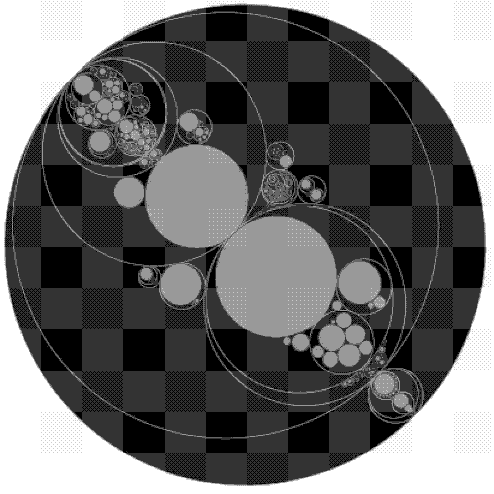 Interactive visual method and device facing layering data