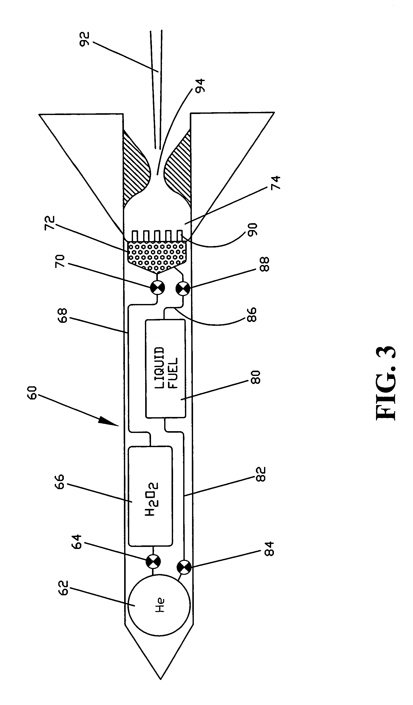 H2O2 decomposition catalyst