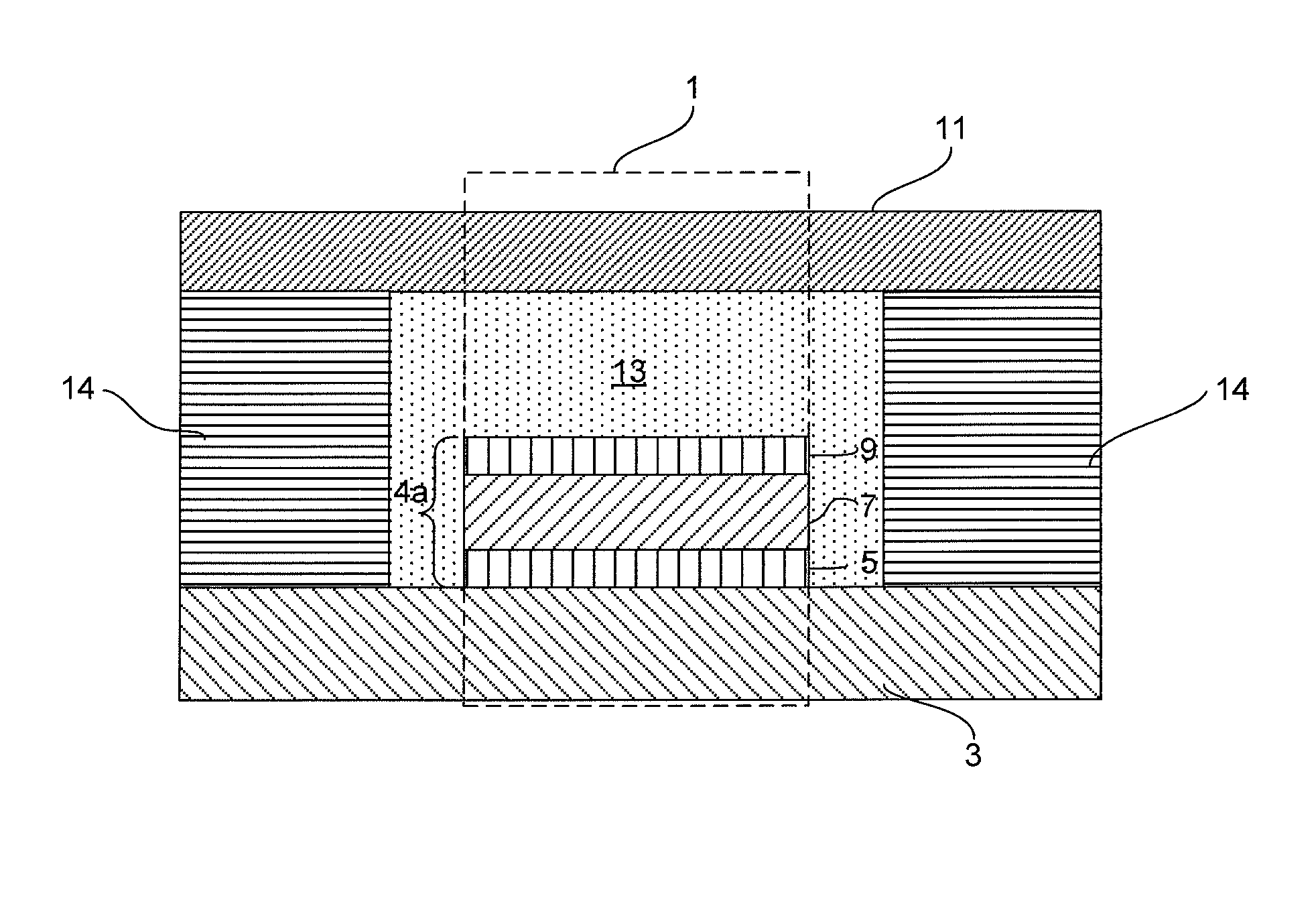 Short circuit reduction in a ferroelectric memory cell comprising a stack of layers arranged on a flexible substrate