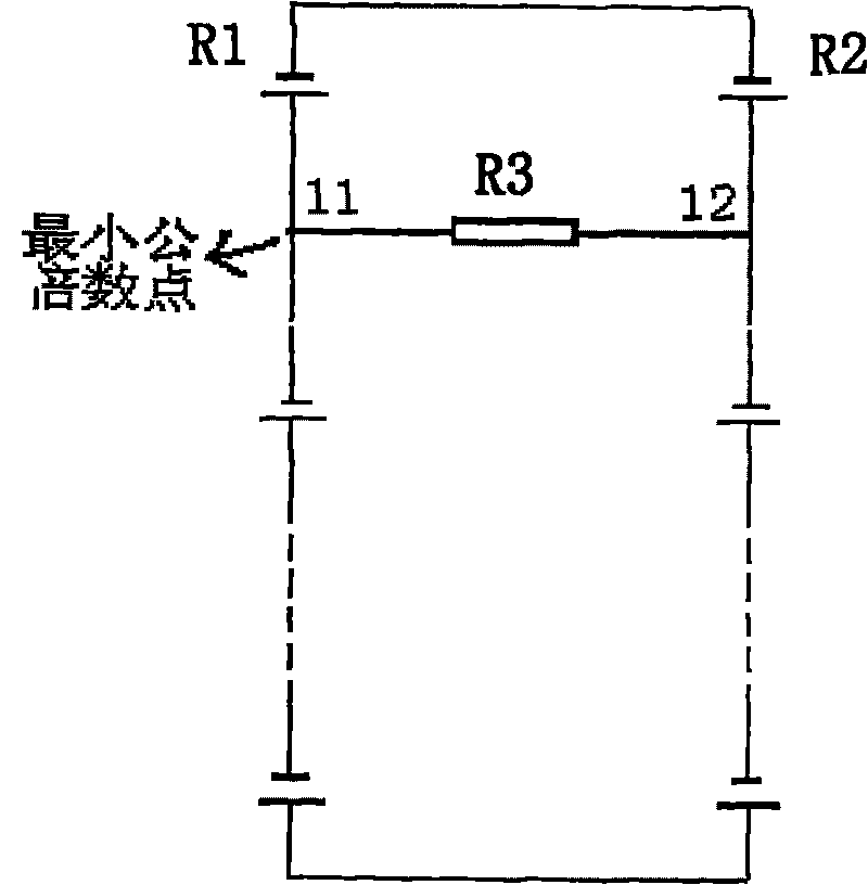 Mixing battery pack of lead-acid batteries and lithium batteries