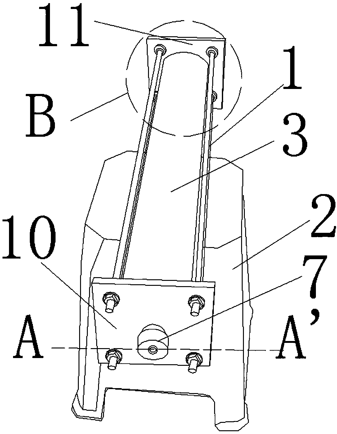 Mine sweeping device