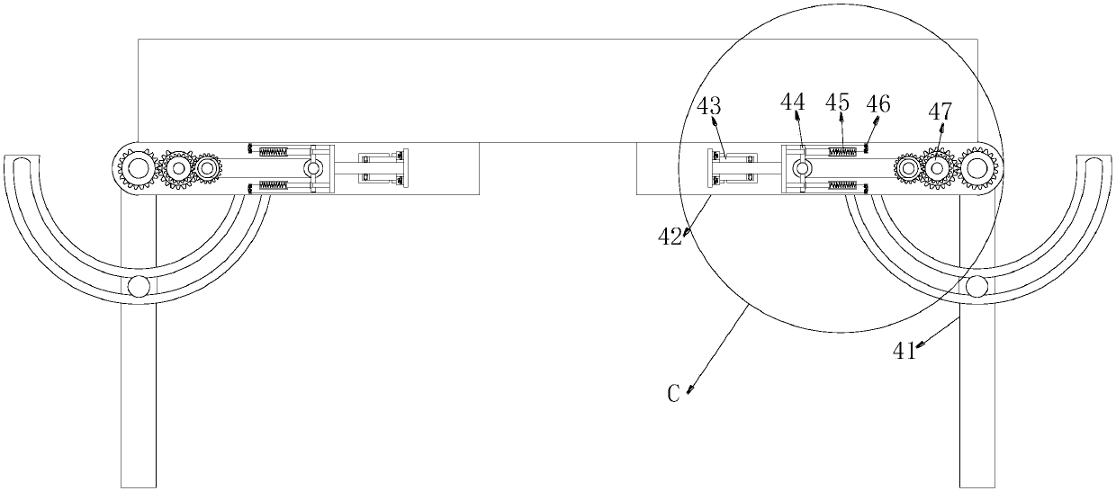 Fold line device