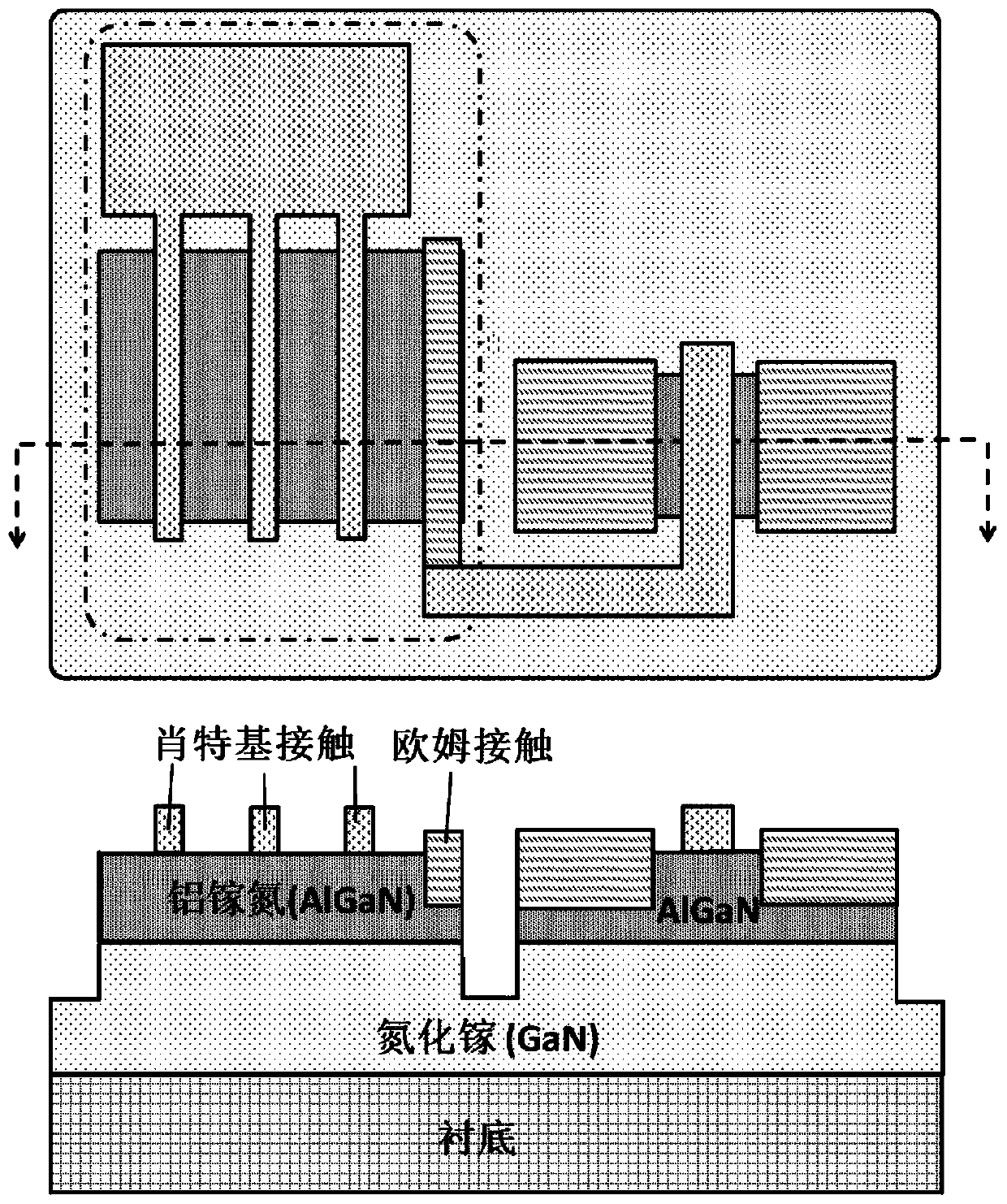 Semiconductor ultraviolet photoelectric detector