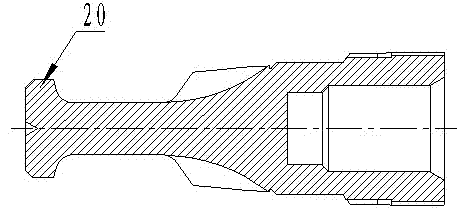 Pilot large-flow load control valve using displacement and force feedback principle