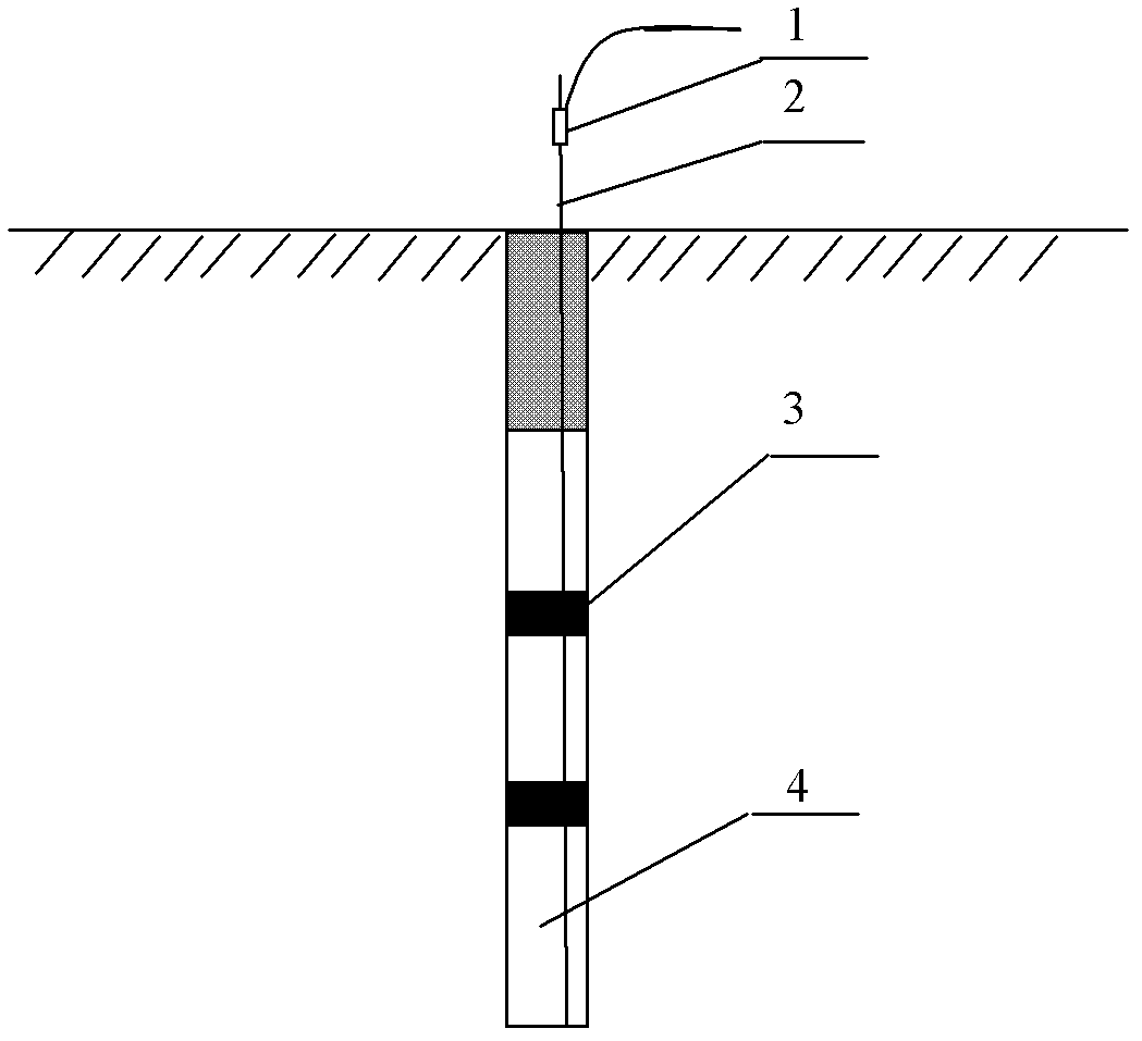 Presplitting blasting method for water holes close to high and steep slopes