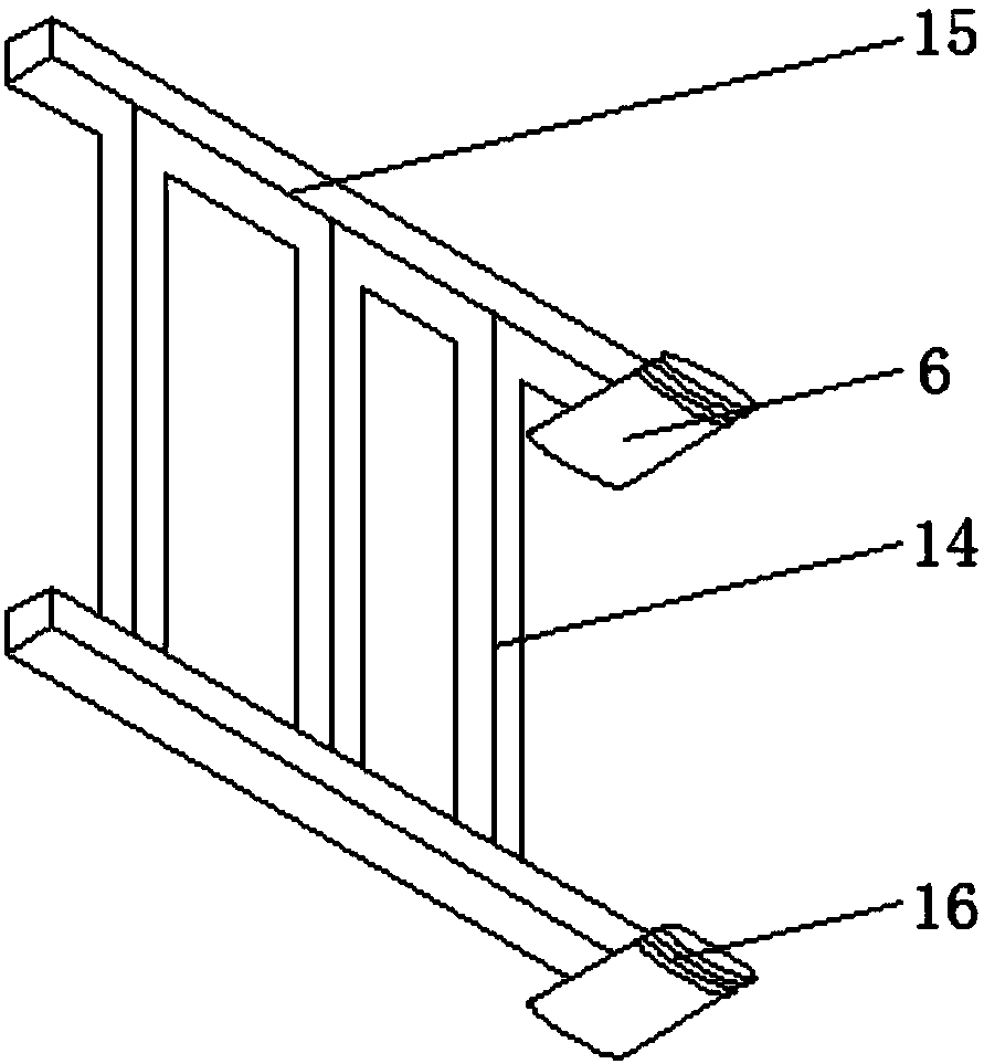 Protection device of transferring platform parking robot applicable to three-dimensional garage