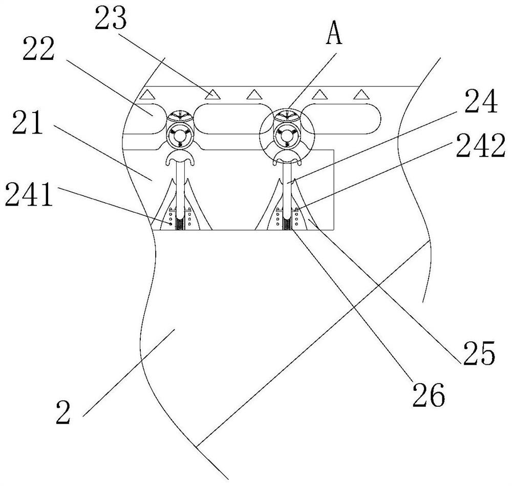 Coal mine crushing device