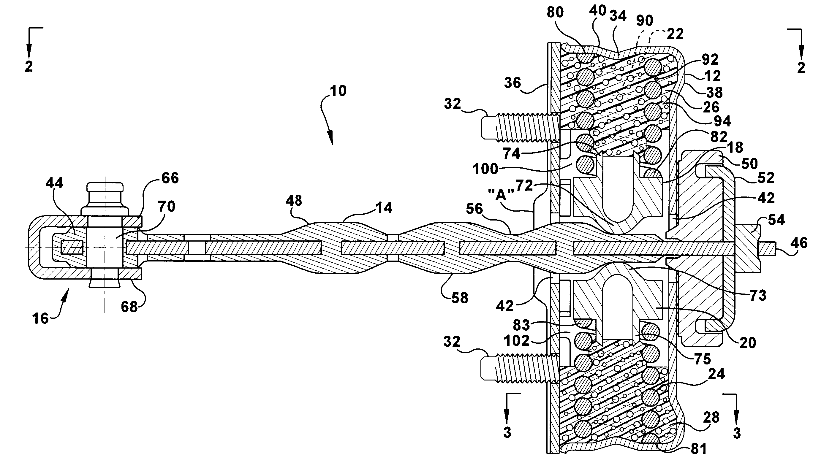 Vehicle door checker having a water management dam